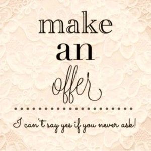 Accepting all reasonable offers!!